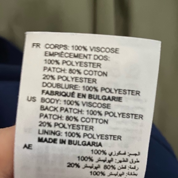 Sandro Sheer back blue wrap dress - Picture 8 of 10